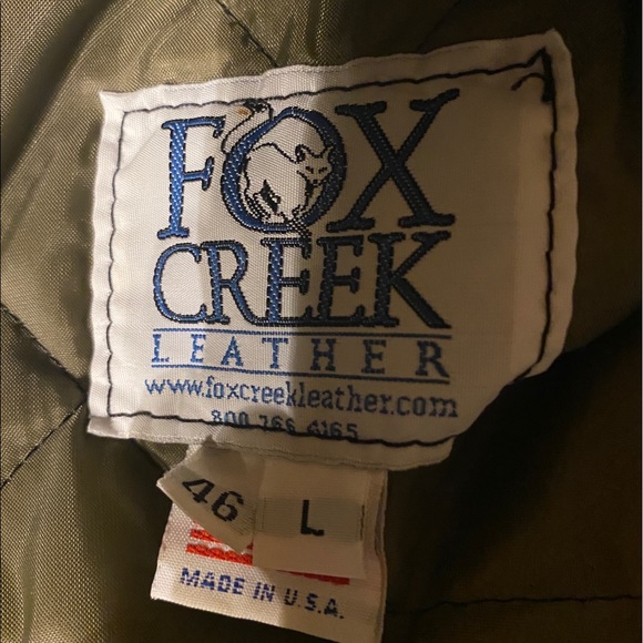 Vintage 100% Leather Jacket L - Picture 3 of 3